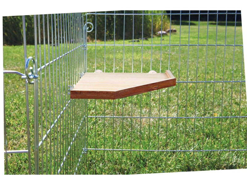 Trixie Corner Shelter Platform Bark Wood 17x17cm