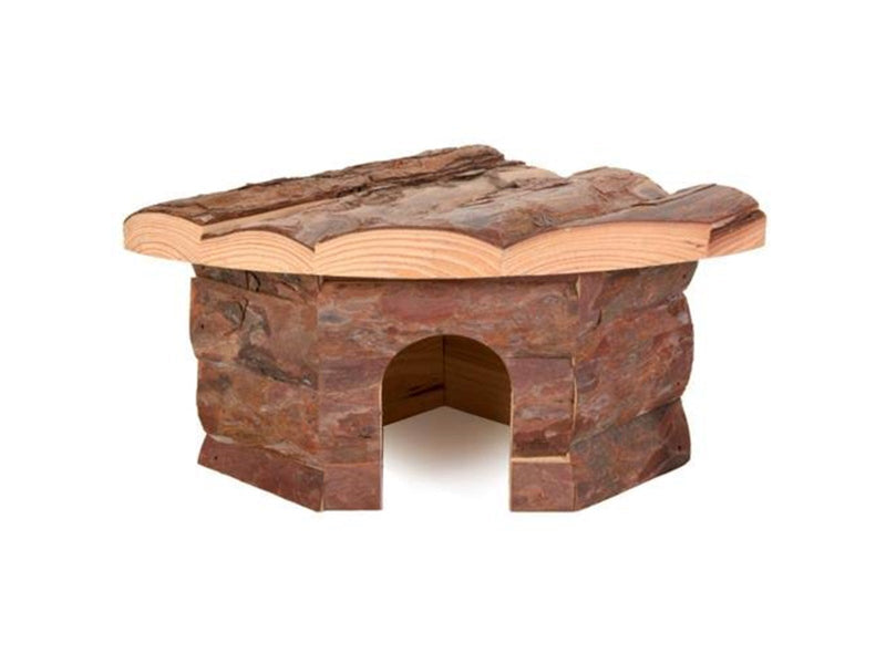 Trixie Jesper corner house hamsters bark wood 21 × 10 × 15 cm