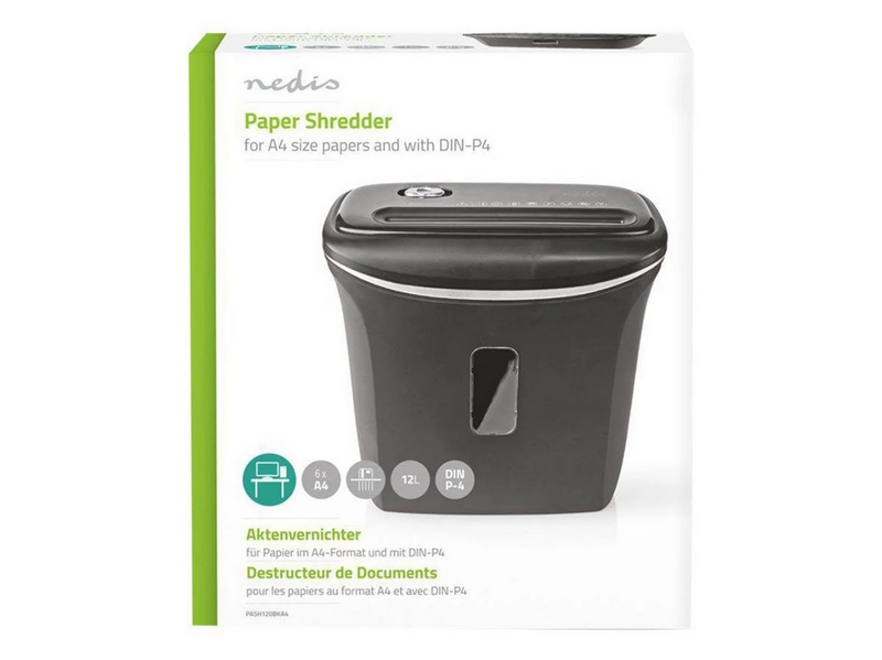 Nedis PASH120BKA4 - shredder