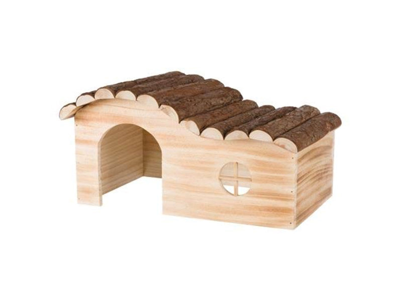 Trixie Hanne house dwarf rabbits bark wood/flamed 41 × 21 × 23 cm