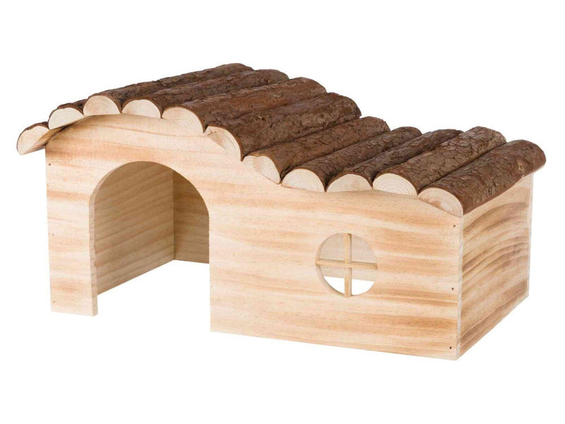 Trixie Hanne house dwarf rabbits bark wood/flamed 41 × 21 × 23 cm