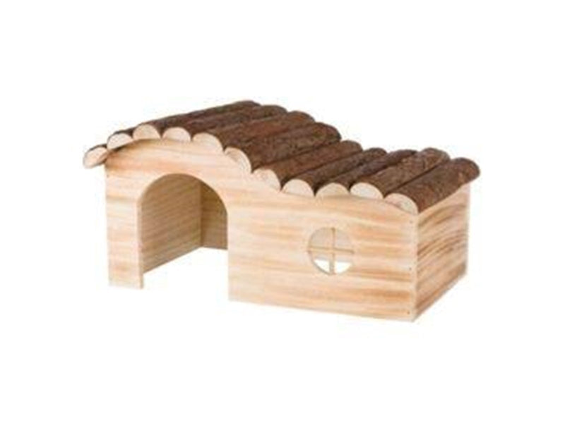 Trixie Hanne house dwarf rabbits bark wood/flamed 41 × 21 × 23 cm