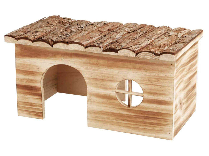 Trixie Haus Grete für Kleintiere – Ideal für Meerschweinchen und Zwergkaninchen 35x18x20cm