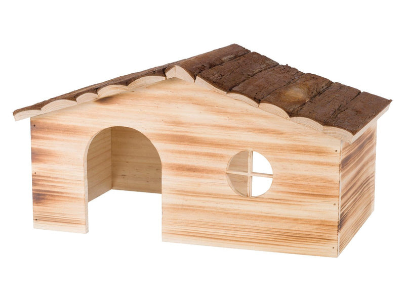 Trixie Ragna house 2 exits rabbits bark wood/flamed 43 × 22 × 25 cm