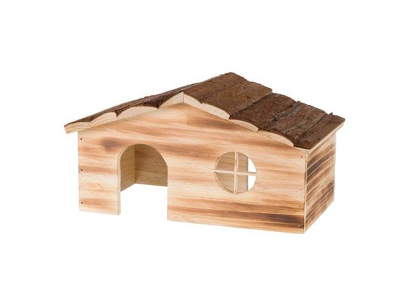 Trixie Ragna house 2 exits guinea pigs bark wood/flamed 35 × 18 × 20 cm