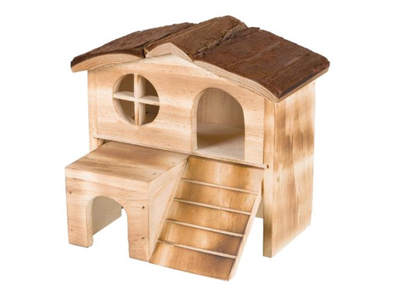 Trixie Kasja house mice bark wood/flamed 18 × 16 × 12 cm