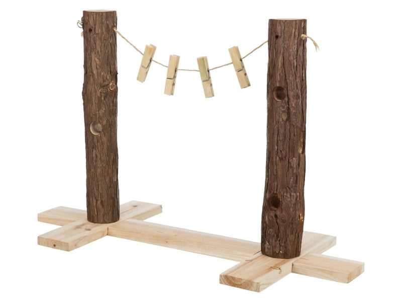 Trixie Duo-Futterbaum aus Rindenholz für Kleintiere