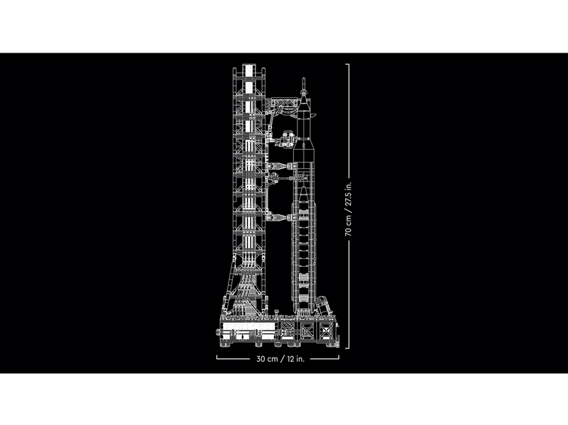 LEGO Icons 10341 NASA Artemis Startrampe