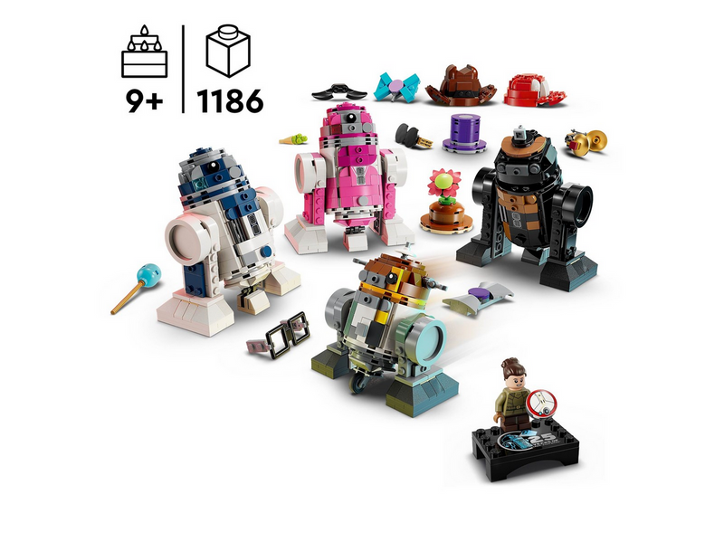 LEGO Star Wars 75392 Kreativer Droidenbauer