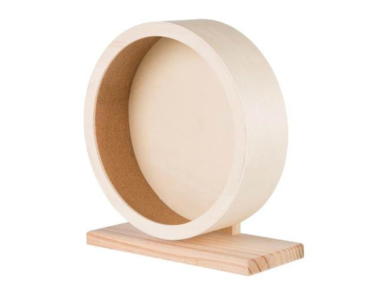 Trixie Wooden Exercise Wheel Small Animals 28cm