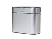 Simplehuman 4L Kompostbehälter, gebürsteter Edelstahl