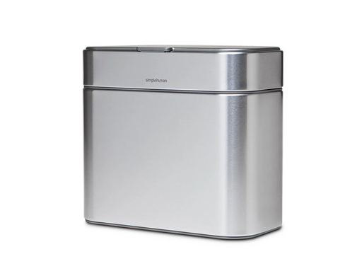 Simplehuman 4L Kompostbehälter, gebürsteter Edelstahl