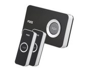 Foss Europe TREND Doorbell DESIGN - Optional ringing sound Black