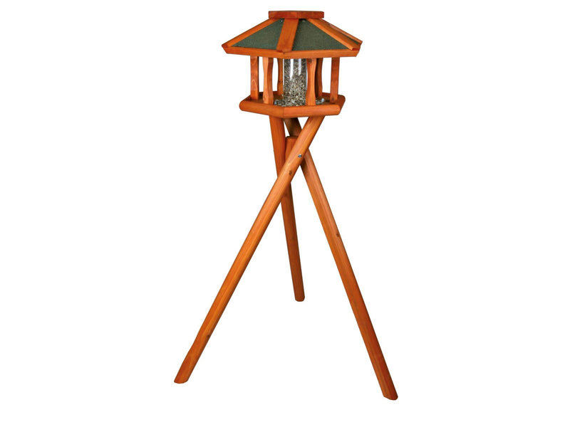Trixie natura Vogelhaus mit Holzfuß ø 50 × 34 cm/1.40 m braun