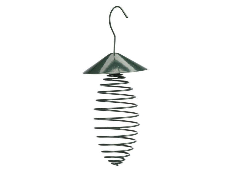 Trixie Vogelfutterspirale, 2 Fettkugeln, Metall, 10 × 25 cm
