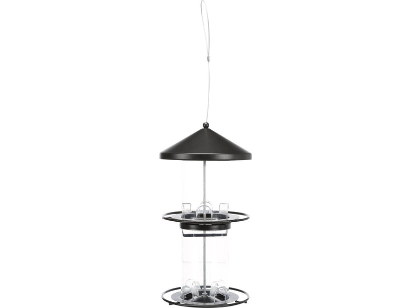 Trixie Bird feeder metal/plastic 36 cm black