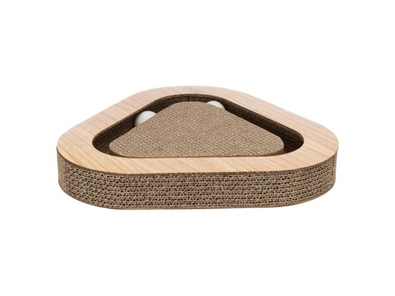 Trixie Kratzpappe mit zwei Spielbällen