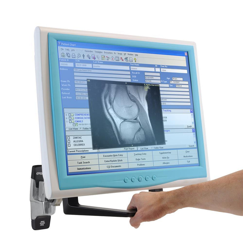 Ergotron Erweiterungskit mit Handgriff für Monitor schwarz