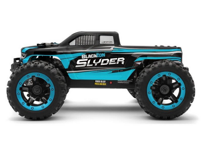 BLACKZON Slyder MT 1/16 4WD Electric Monster Truck - Blue