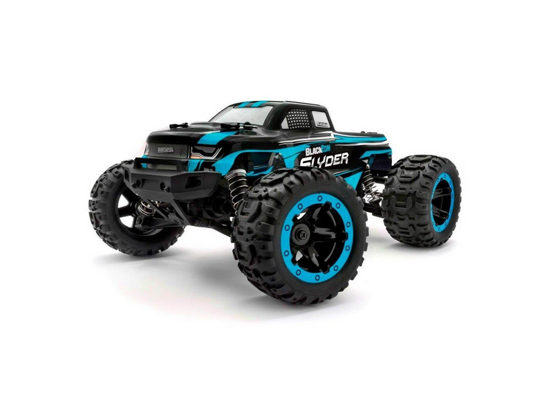 BLACKZON Slyder MT 1/16 4WD Electric Monster Truck - Blue