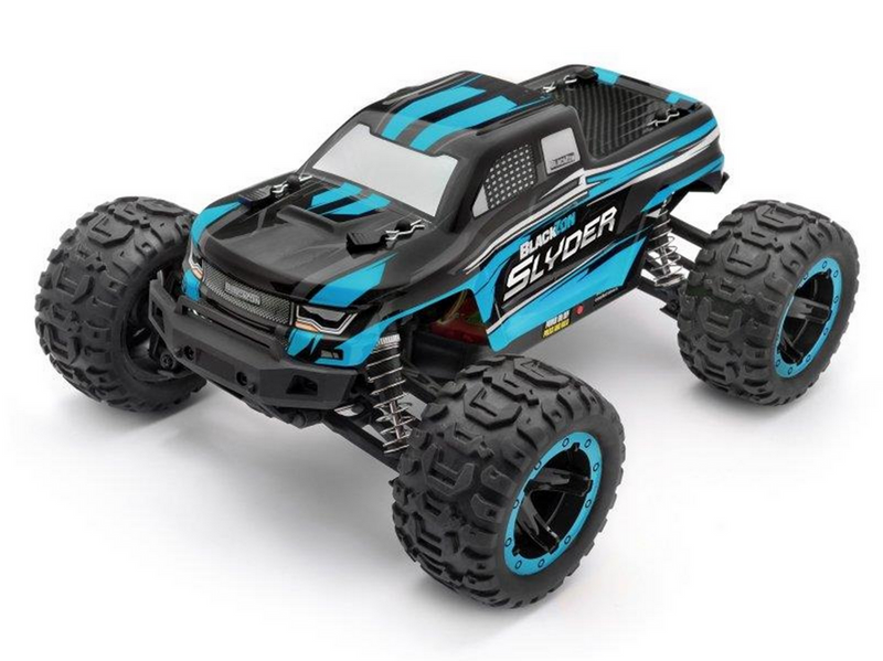 BLACKZON Slyder MT 1/16 4WD Electric Monster Truck - Blue