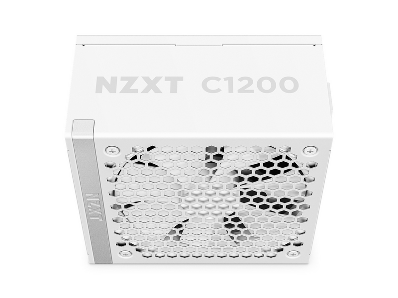 NZXT C-Series C1200 (2024) White Netzteile - 1200 Watt - 135 mm - ATX 3.1 - 80 Plus Gold zertifiziert