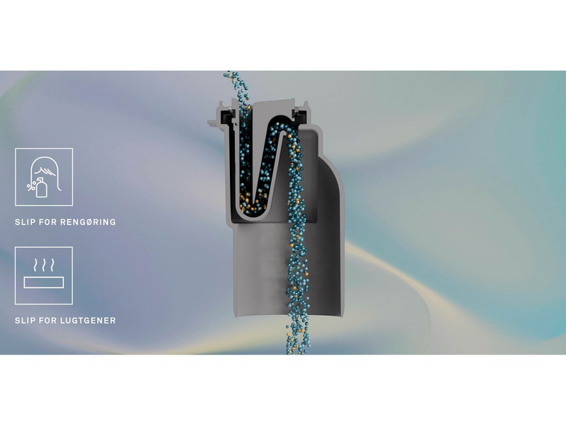 Unidrain Water trap Self-cleaning