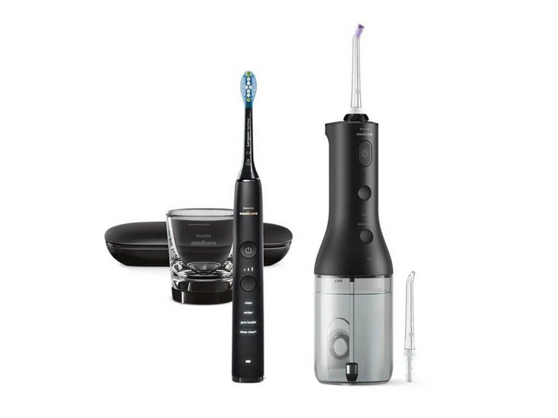 Philips Elektrische Zahnbürste Sonicare DiamondClean 9000 HX3886/43 - Oral irrigator - Black