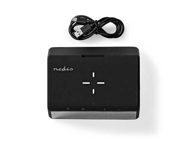 Nedis WCACQ30BK alarm clock
