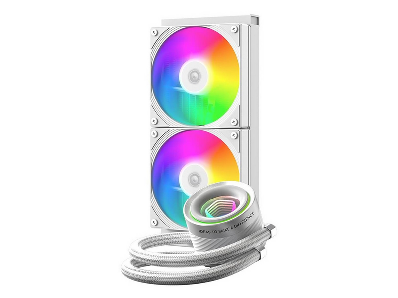 ID-Cooling FX240 INF WHITE - CPU-Wasserkühlung - Max 27 dBA