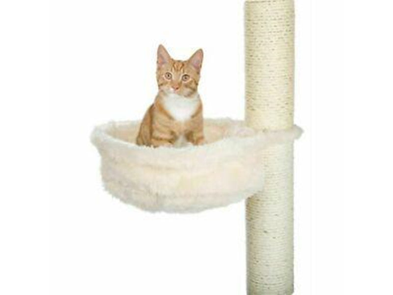 Trixie Kuschelschale für Kratzbäume, Plüsch, ø 38 cm, beige