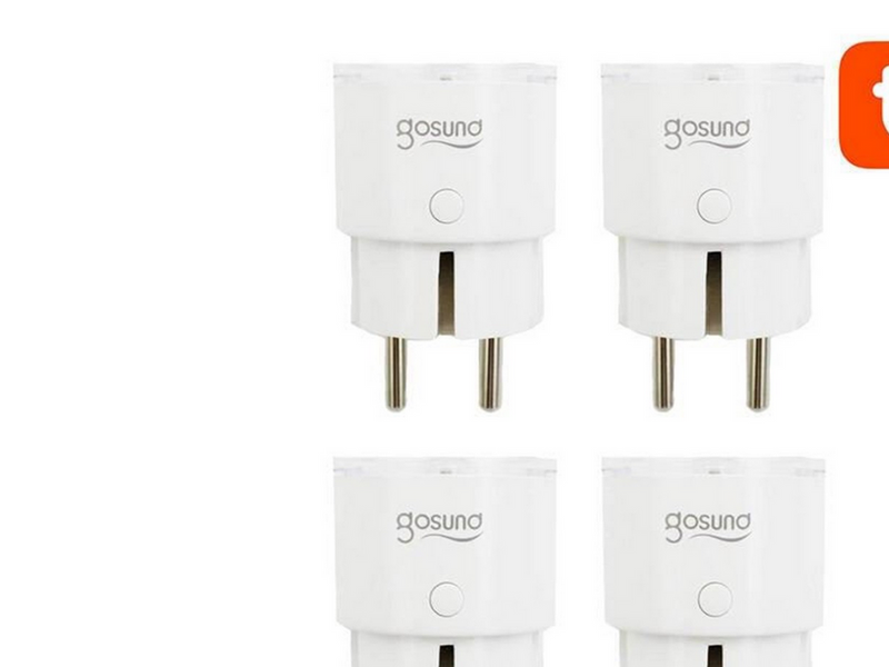 Gosund Smart plug WiFi SP111 3680W 16A Tuya 4-pack