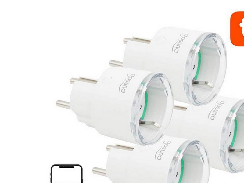 Gosund Smart plug WiFi SP111 3680W 16A Tuya 4-pack