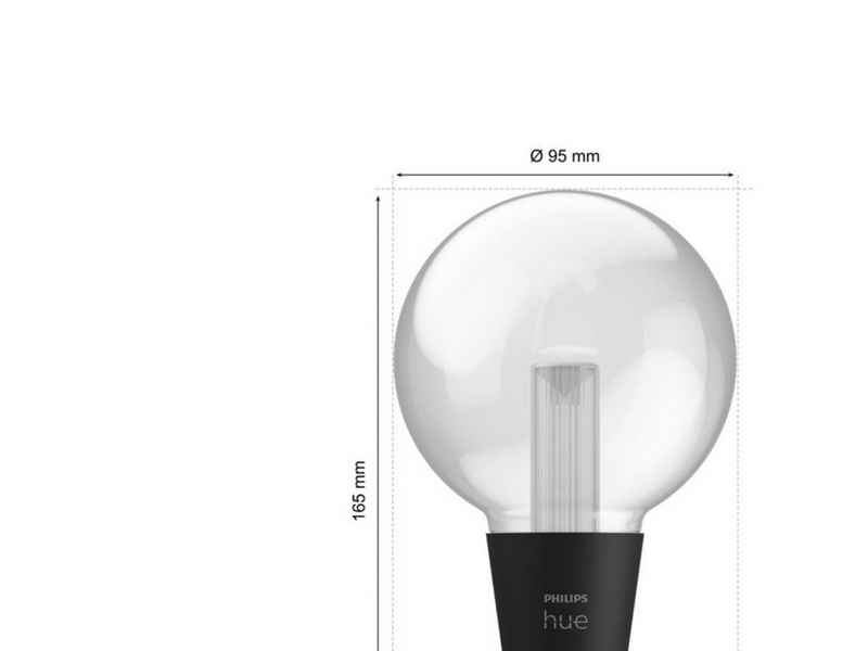 Philips Hue Lightguide G95 - Smarte Lampe E27