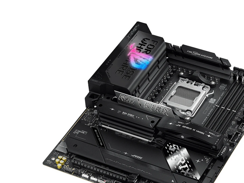 ASUS ROG STRIX X870E-E GAMING WIFI Mainboard - AMD X870E - AMD AM5 - DDR5 RAM - ATX