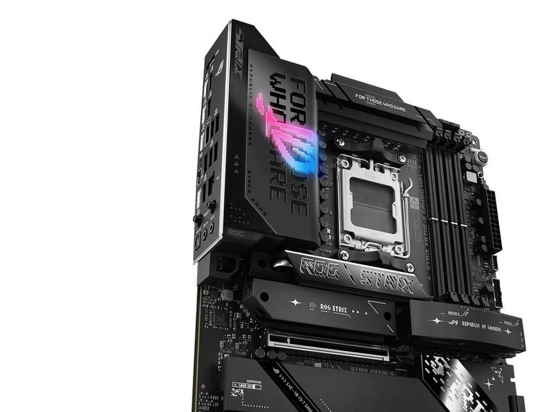 ASUS ROG STRIX X870E-E GAMING WIFI Mainboard - AMD X870E - AMD AM5 - DDR5 RAM - ATX
