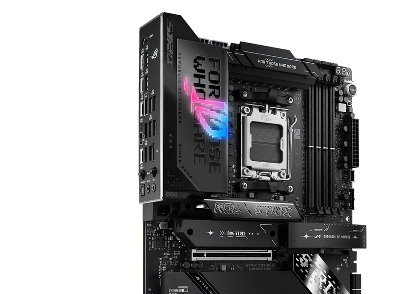 ASUS ROG STRIX X870E-E GAMING WIFI Mainboard - AMD X870E - AMD AM5 - DDR5 RAM - ATX