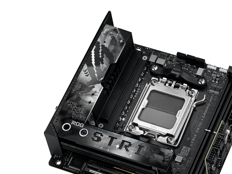 ASUS ROG STRIX X870-I GAMING WIFI Mainboard - AMD X870 - AMD AM5 - DDR5 RAM - Mini-ITX