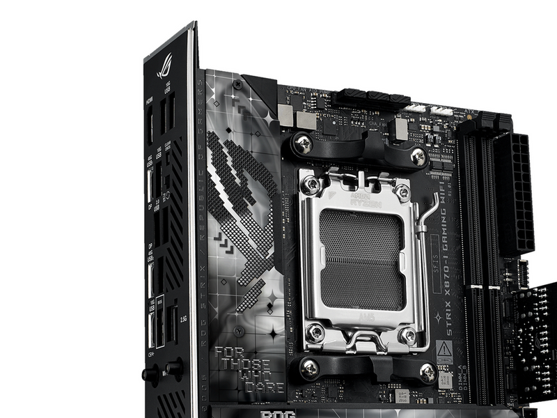 ASUS ROG STRIX X870-I GAMING WIFI Mainboard - AMD X870 - AMD AM5 - DDR5 RAM - Mini-ITX