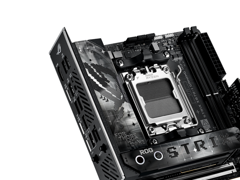ASUS ROG STRIX X870-I GAMING WIFI Mainboard - AMD X870 - AMD AM5 - DDR5 RAM - Mini-ITX
