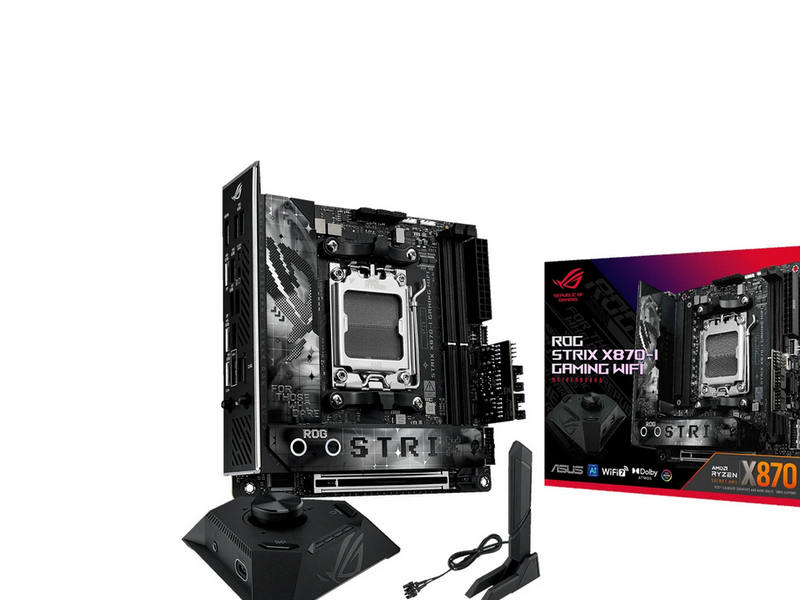 ASUS ROG STRIX X870-I GAMING WIFI Mainboard - AMD X870 - AMD AM5 - DDR5 RAM - Mini-ITX
