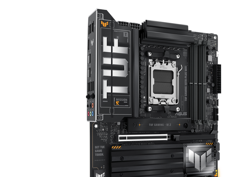 ASUS TUF GAMING X870-PLUS WIFI Mainboard - AMD X870 - AMD AM5 - DDR5 RAM - ATX