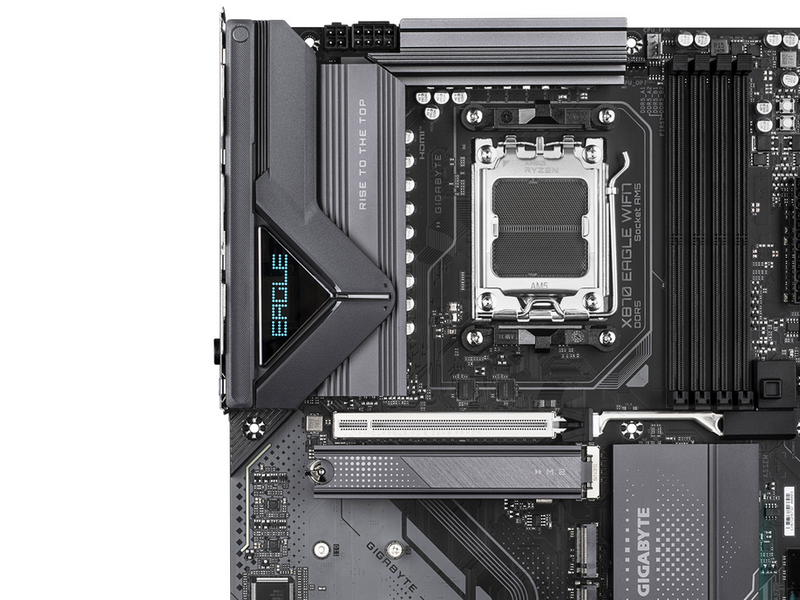 GIGABYTE X870 EAGLE WIFI7 Mainboard - AMD X870 - AMD AM5 - DDR5 RAM - ATX