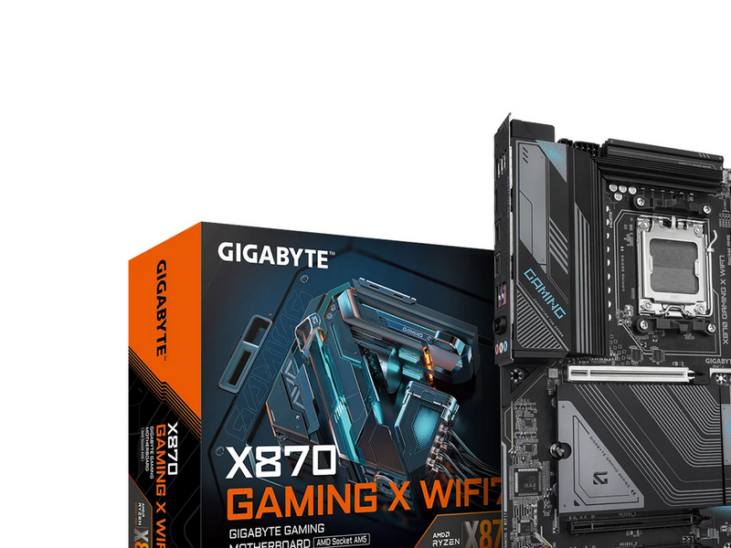 GIGABYTE X870 GAMING X WIFI7 Mainboard - AMD X870 - AMD AM5 - DDR5 RAM - ATX