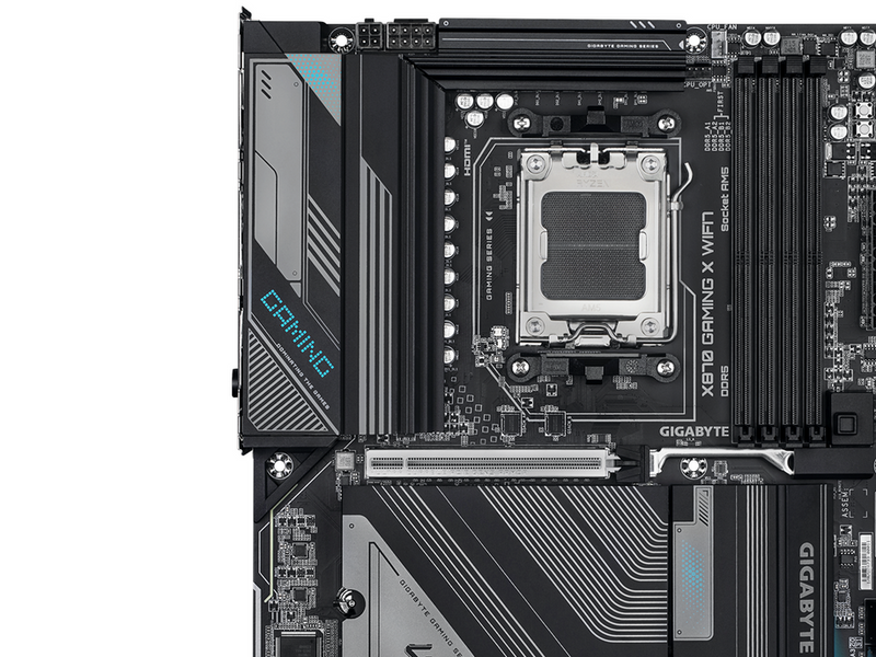 GIGABYTE X870 GAMING X WIFI7 Mainboard - AMD X870 - AMD AM5 - DDR5 RAM - ATX