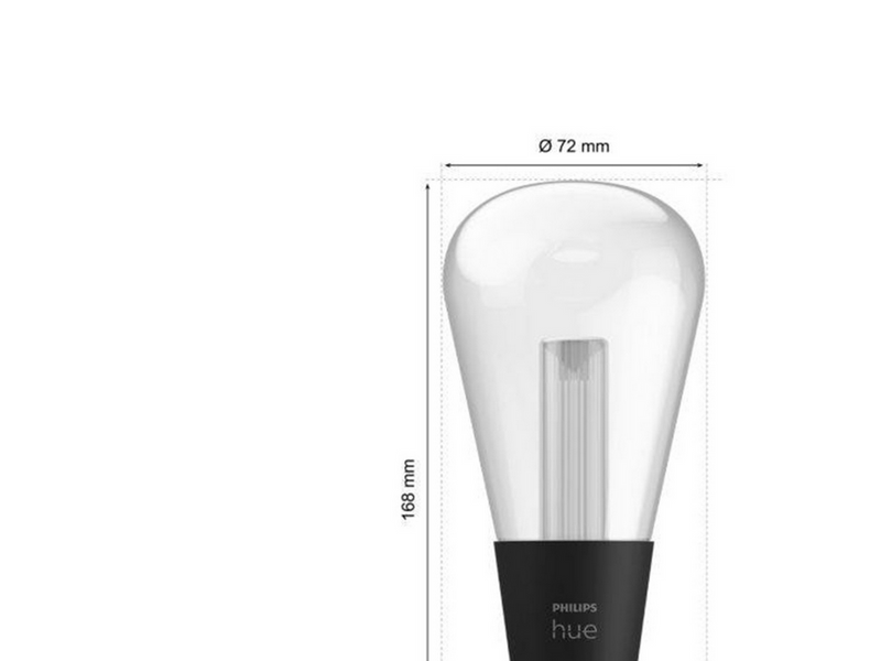 Philips Hue Lightguide E27 Edison Bulb - 1-Pack