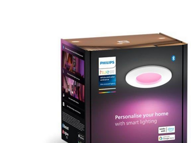 Philips Hue Slim Einbauleuchte, 90 mm