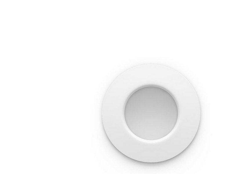 Philips Hue Slim Einbauleuchte, 90 mm