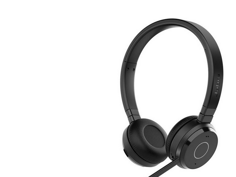 Jabra Evolve 65 TE - USB-A MS Stereo (Included Stand)