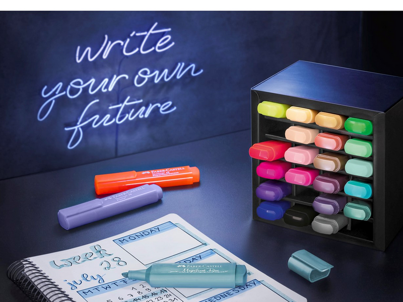 Faber-Castell Textmarker TL 46 24er Deskset